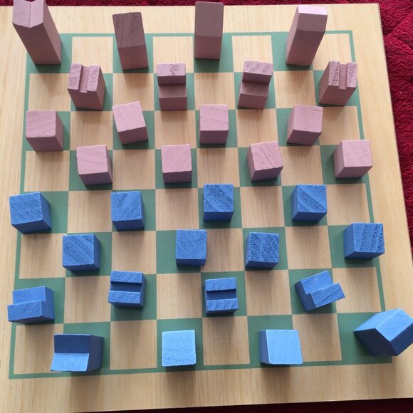 Five Below Modern Classic Wooden Chess Game Set. - Picture 3 of 3